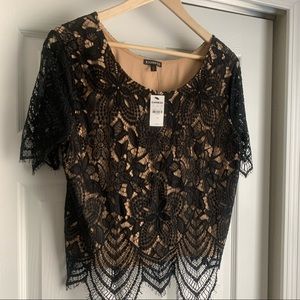 Express lace top
